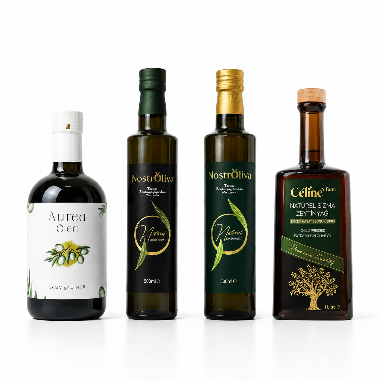 Mix of Anatolia - Olive Oil Tasting Set (4 x 500ml)